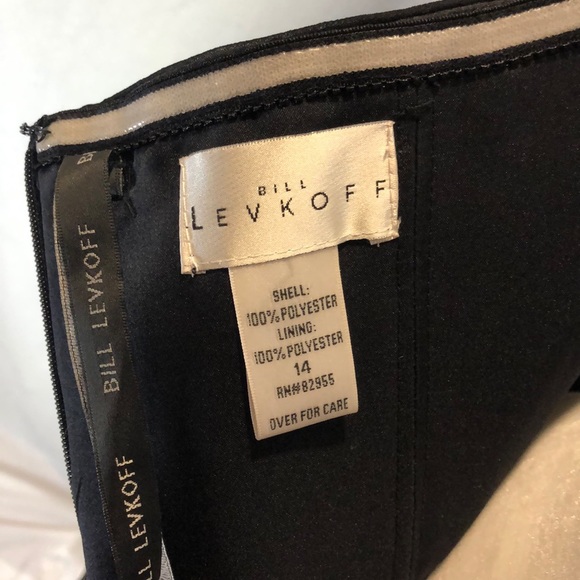 Bill Levkoff Layered Chiffon Bridesmaid Dress - Picture 11 of 13